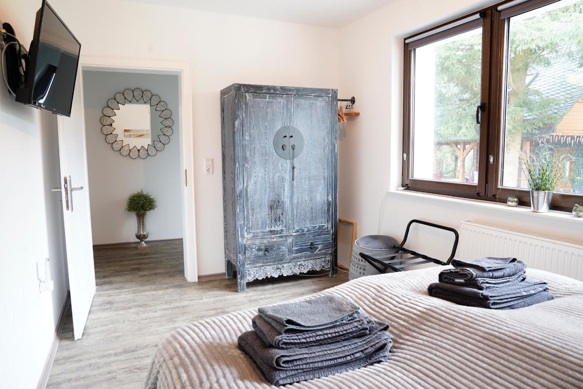 Wellness Am Morgengau Mit Whirlpool Und Sauna Rotterode Kültér fotó